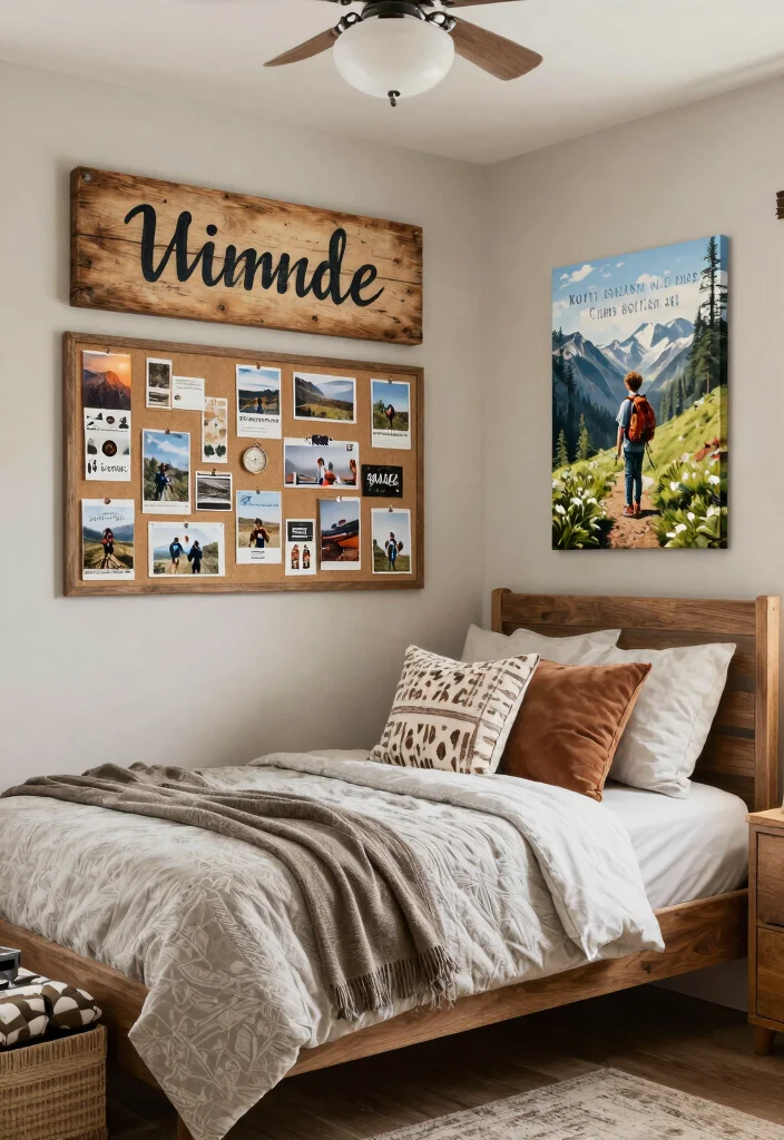 10 Boys Hunting Bedroom Ideas with Rustic Themes 10. Personalized Touches 0
