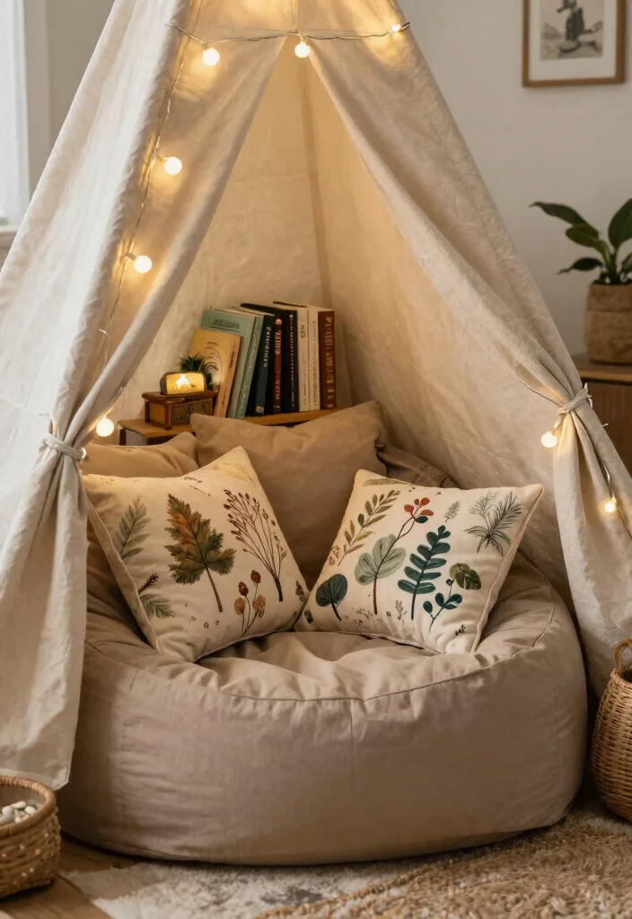 10 Boys Hunting Bedroom Ideas with Rustic Themes 5. Cozy Reading Nook 0