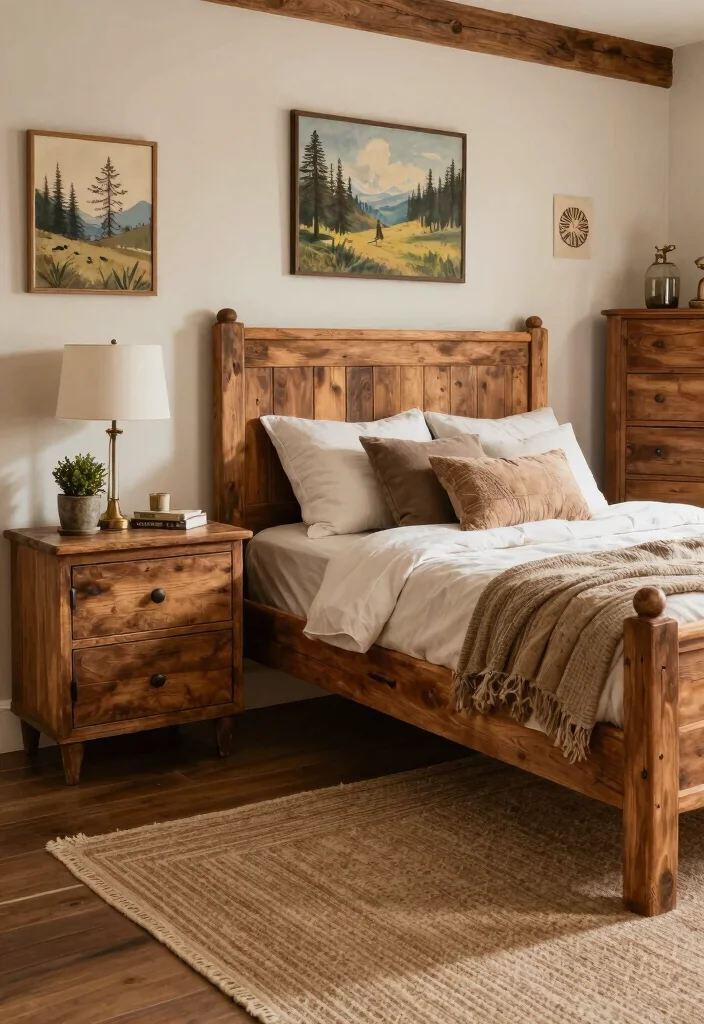 10 Boys Hunting Bedroom Ideas with Rustic Themes 8. Rustic Cabin Inspired Furniture 0