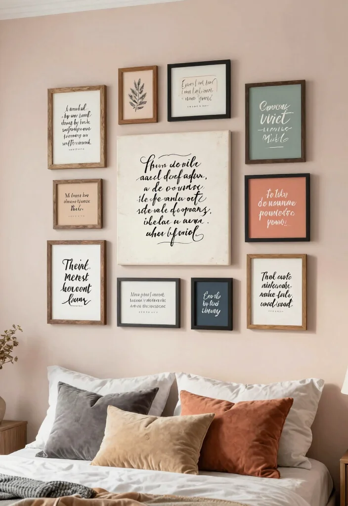 10 Christian Bedroom Ideas with Meaningful Decor 1. Scripture Wall Art 0