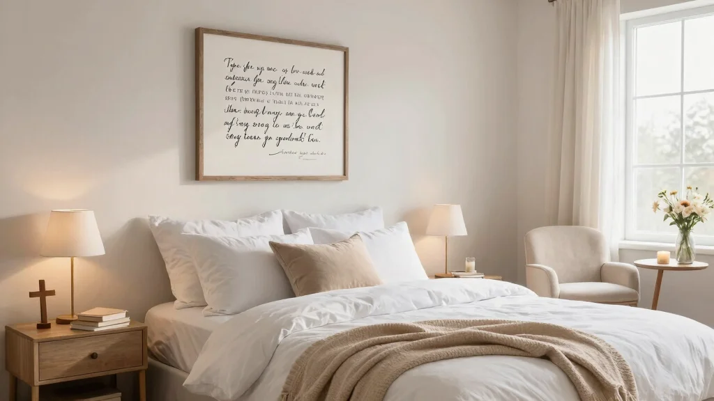 10 Christian Bedroom Ideas with Meaningful Decor