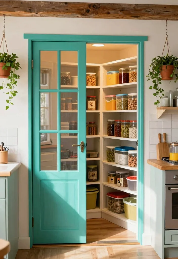 10 Kitchen Pantry Door Ideas for Style and Function 47 10 Kitchen Pantry Door Ideas for Style and Function 7. Vintage Screen Door 0