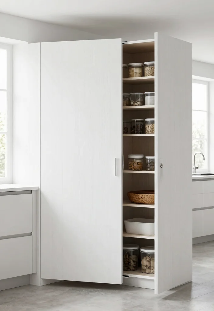 10 Kitchen Pantry Door Ideas for Style and Function 48 10 Kitchen Pantry Door Ideas for Style and Function 8. Accordion Pantry Door 0