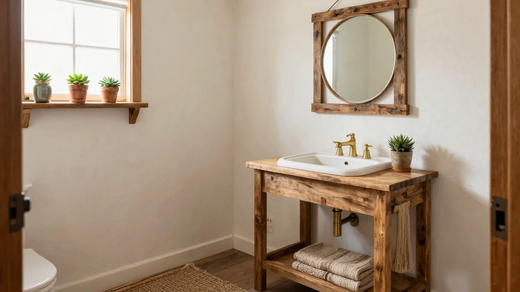 10 Rustic Half Bathroom Ideas with Cozy Character