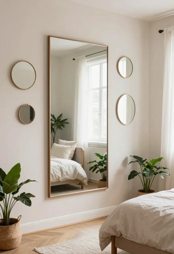 10 Simple Small Bedroom Ideas That Feel Open 5. Use of Mirrors 0