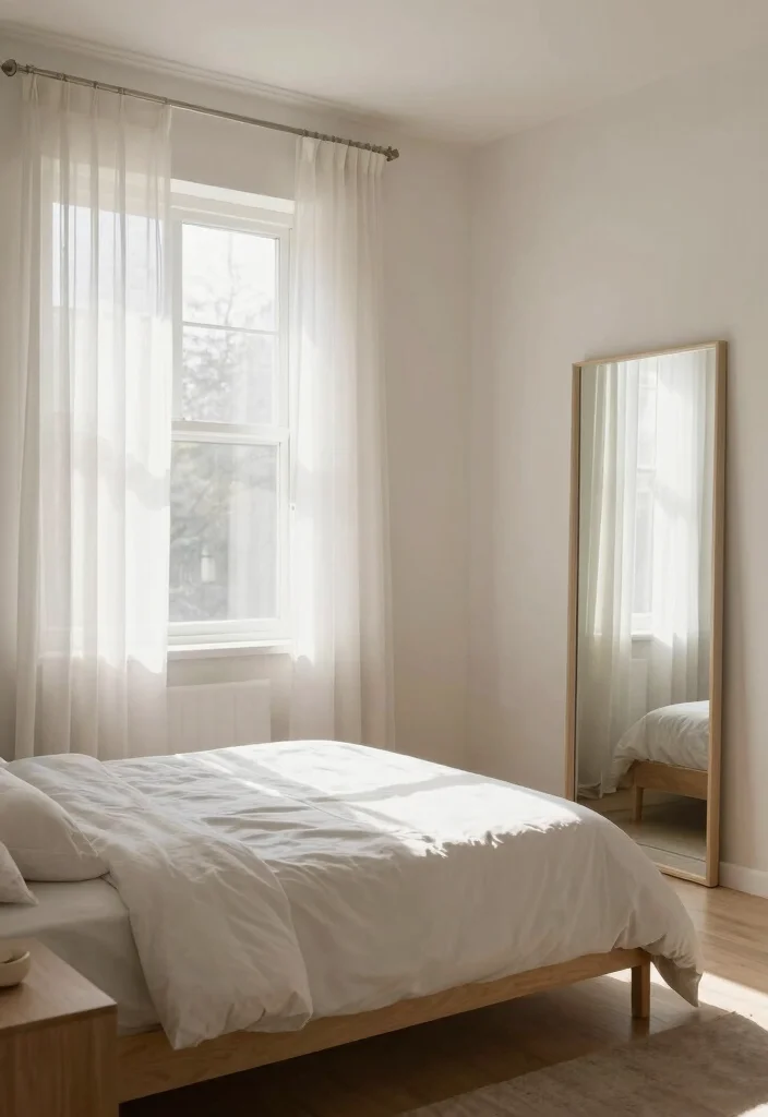 10 Simple Small Bedroom Ideas That Feel Open 7. Natural Light Emphasis 0
