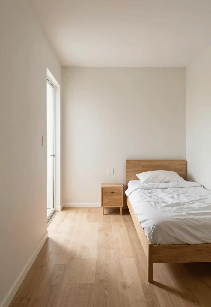 10 Simple Small Bedroom Ideas That Feel Open 8. Simplified Layout 0