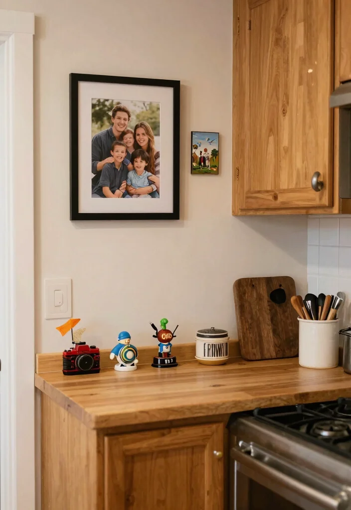 10 Simple Small Kitchen Ideas That Work Well 10. Personal Touches 0