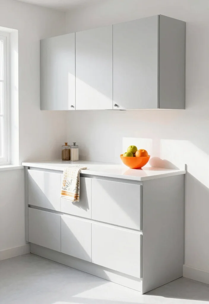 10 Simple Small Kitchen Ideas That Work Well 4. Light Colors for a Spacious Feel 0