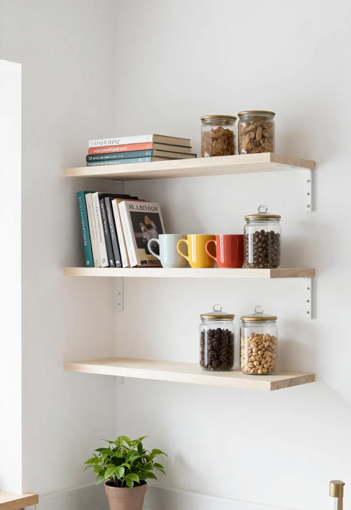 10 Small Kitchen Corner Ideas That Use Dead Space 24 10 Small Kitchen Corner Ideas That Use Dead Space 4. Floating Shelves A Breath of Fresh Air 0