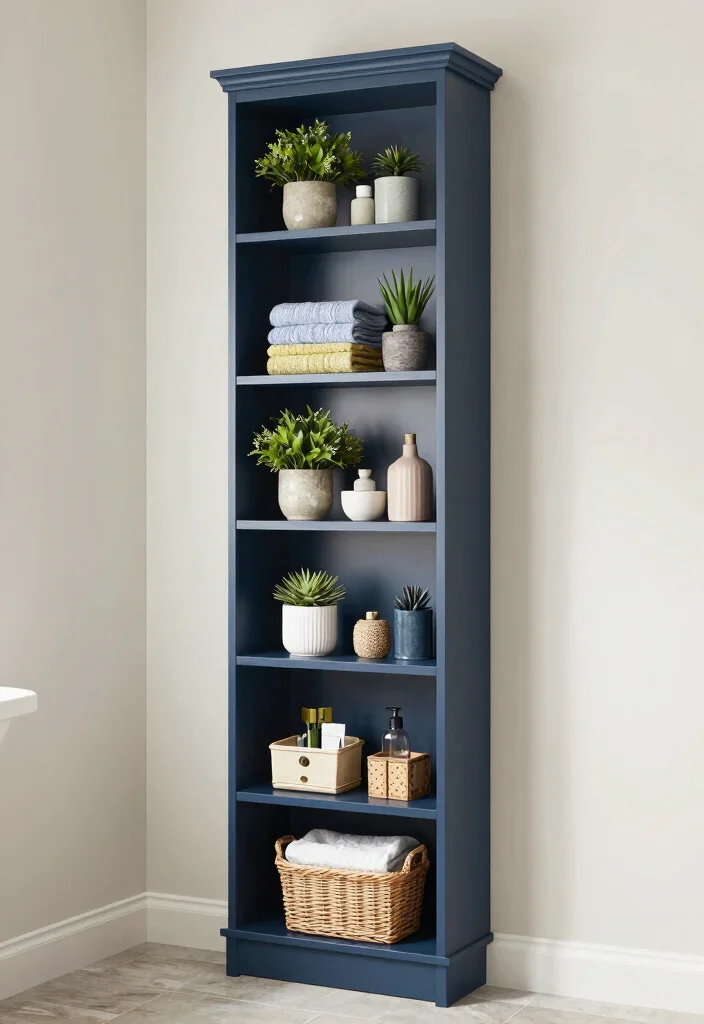 10 Tiny Bathroom Storage Ideas That Use Every Inch 1 10 Tiny Bathroom Storage Ideas That Use Every Inch 1. Vertical Shelving Units 0