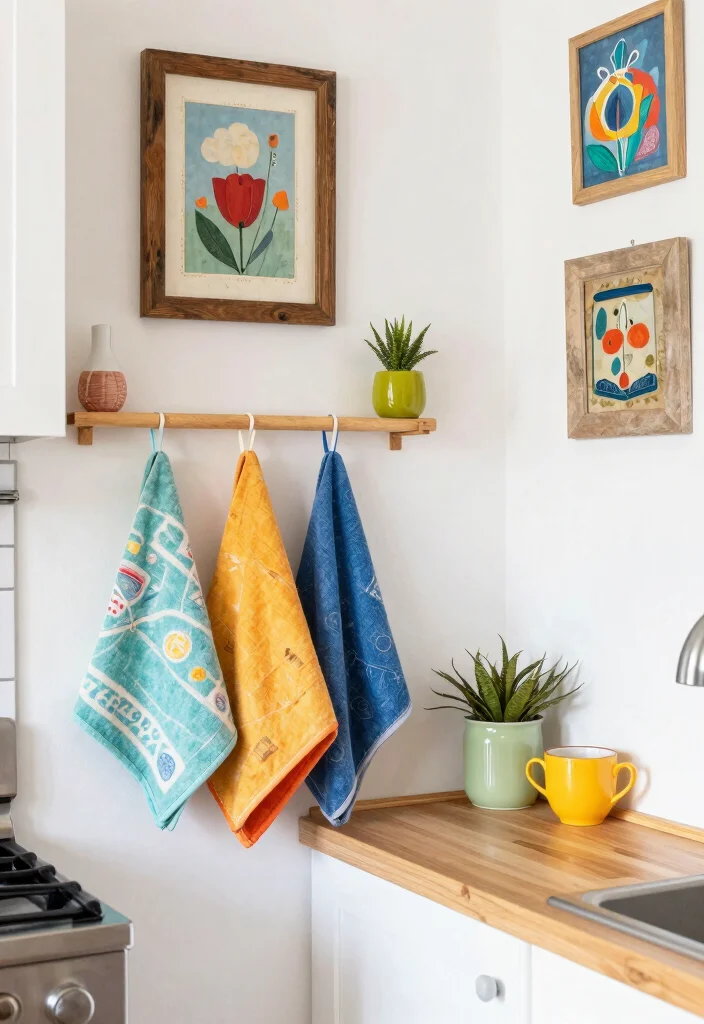 10 Tiny Kitchen Ideas on a Realistic Budget 10. Choose Affordable Decor 0