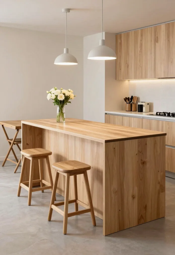 10 Tiny Kitchen Ideas on a Realistic Budget 2. Opt for Multi Functional Furniture 0