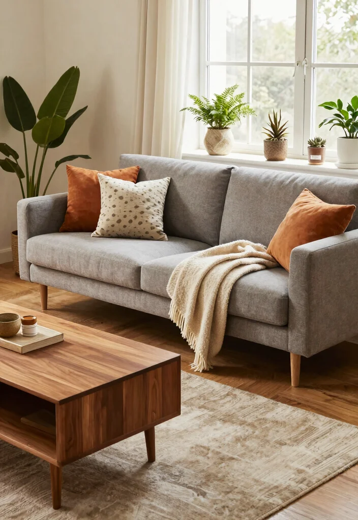 12 Airbnb Living Room Ideas Guests Remember 1. The Versatile Sofa Bed 0