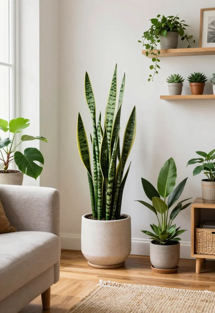 12 Airbnb Living Room Ideas Guests Remember 5. Indoor Plants 0