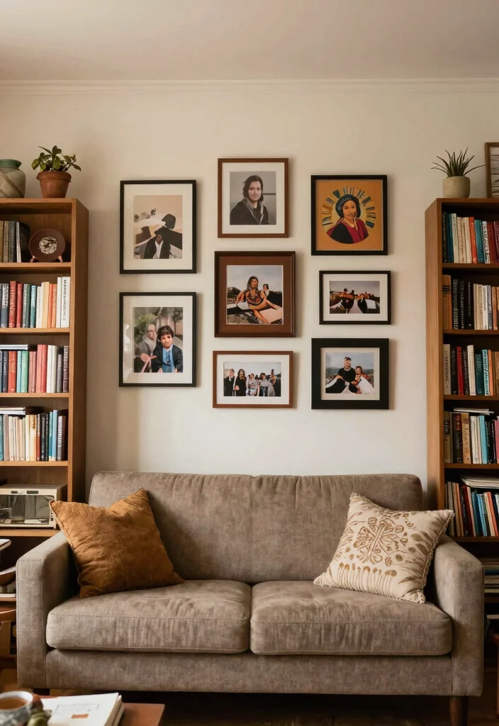 12 Airbnb Living Room Ideas Guests Remember 8. Personal Touches 0
