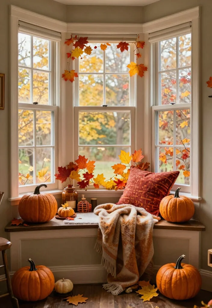 12 Bay Window Kitchen Nook Ideas with Natural Light 52 12 Bay Window Kitchen Nook Ideas with Natural Light 12. Seasonal Decor Nook 0