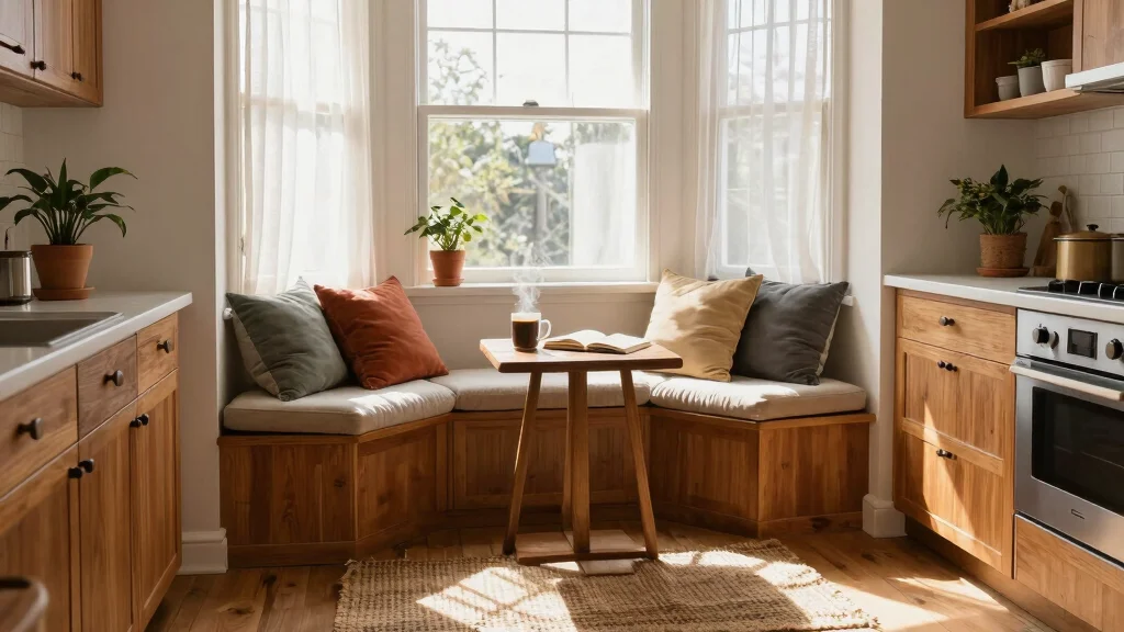 12 Bay Window Kitchen Nook Ideas with Natural Light