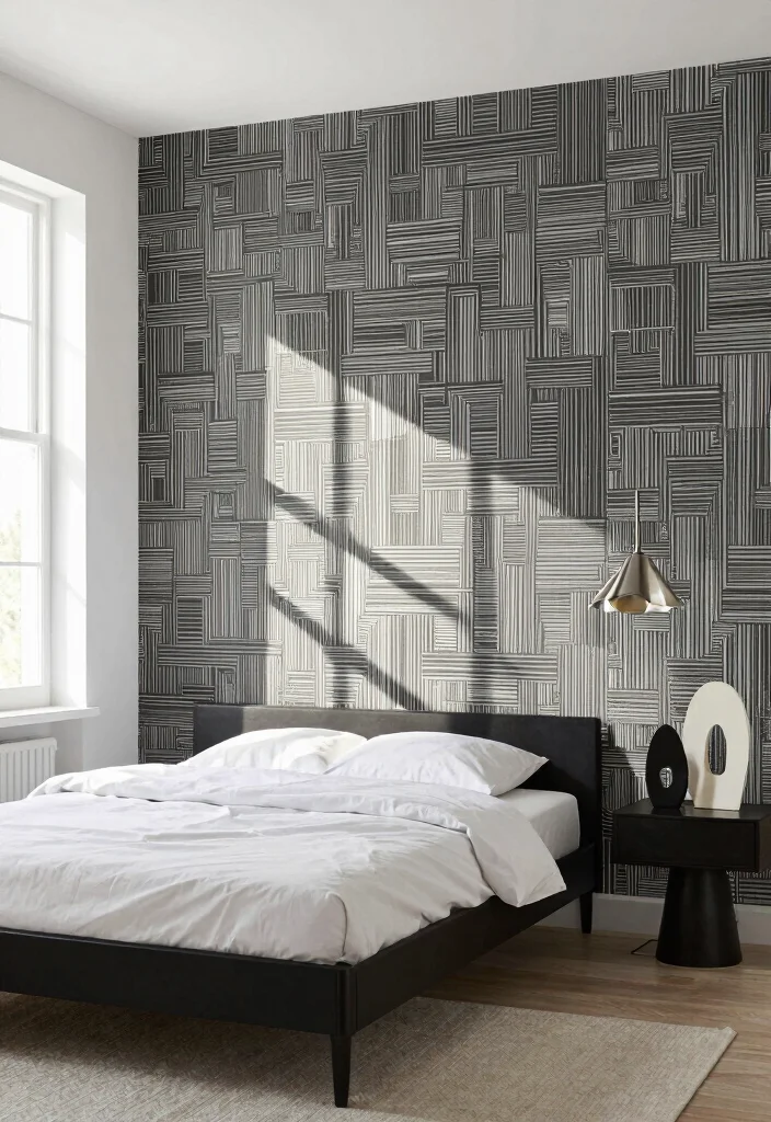 12 Bedroom Wallpaper Ideas to Add Instant Personality 2 12 Bedroom Wallpaper Ideas to Add Instant Personality 2. Geometric Patterns for a Modern Touch 0