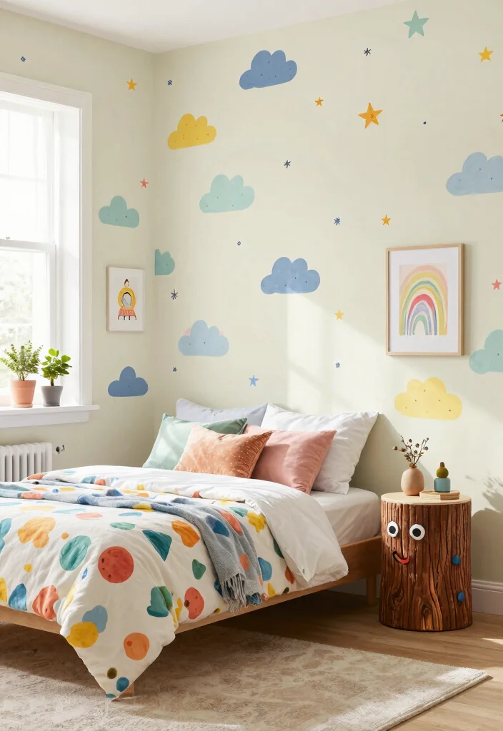 12 Bedroom Wallpaper Ideas to Add Instant Personality 15 12 Bedroom Wallpaper Ideas to Add Instant Personality 5. Whimsical Designs for Playful Vibes 0
