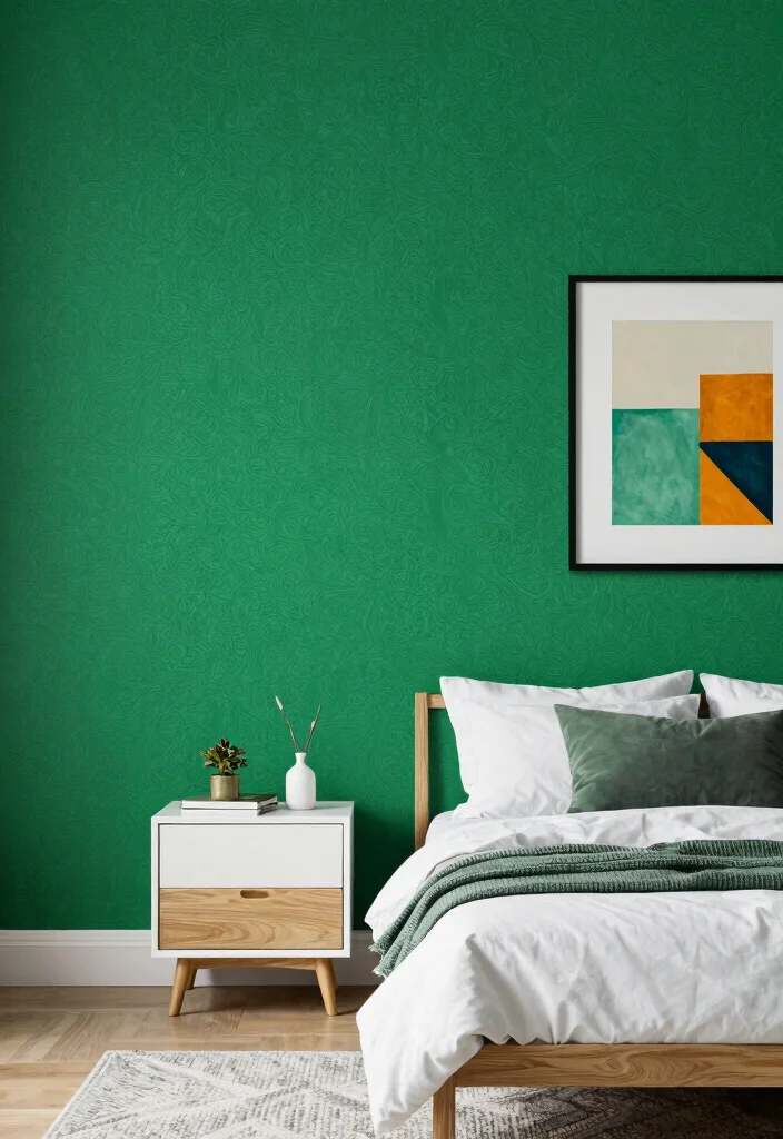 12 Bedroom Wallpaper Ideas to Add Instant Personality 39 12 Bedroom Wallpaper Ideas to Add Instant Personality 9. Bold Color Statements 0