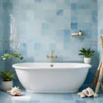 12 Blue Bathroom Tile Ideas for a Fresh Clean Finish