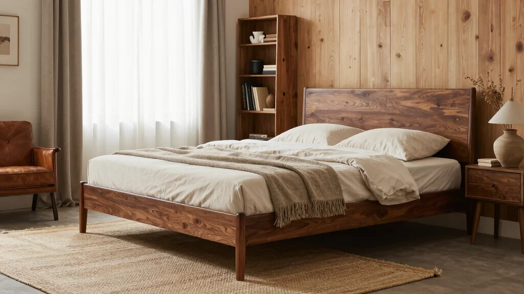 12 Brown Bed Frame Bedroom Ideas for Warm Styling