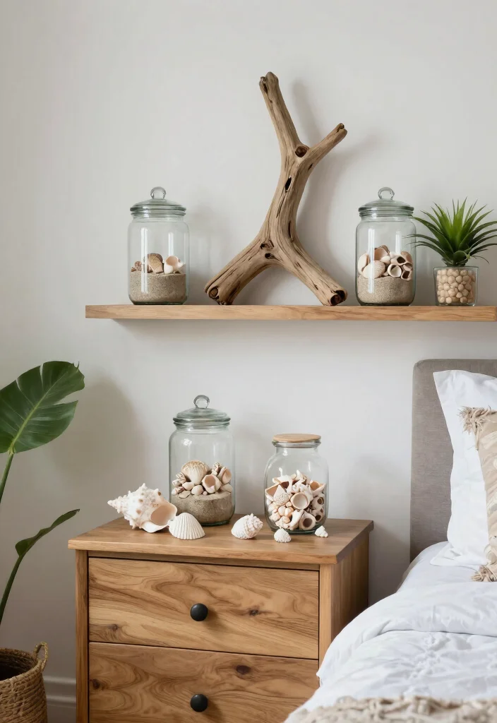 12 Coastal Beach Bedroom Ideas with Relaxed Style 8. Beachy Accessories 0