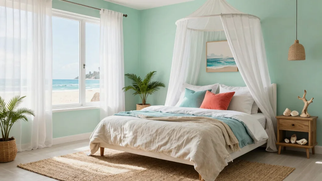 12 Coastal Beach Bedroom Ideas with Relaxed Style