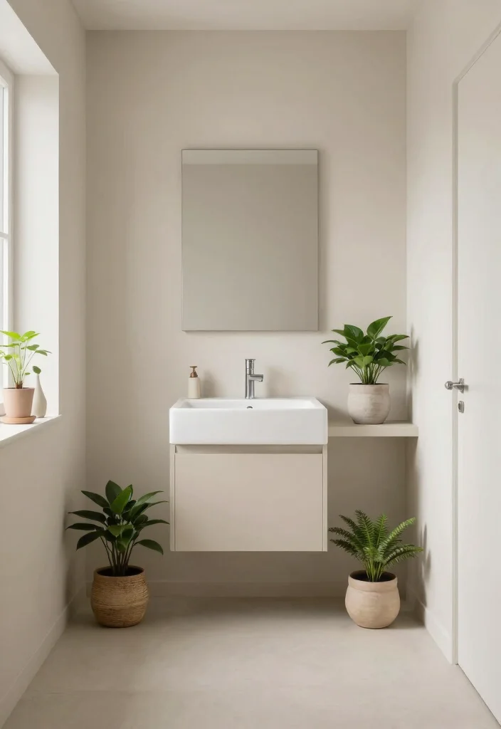 12 Cozy Bathroom Ideas for a Warm Inviting Feel 9. Minimalist Vibes 0