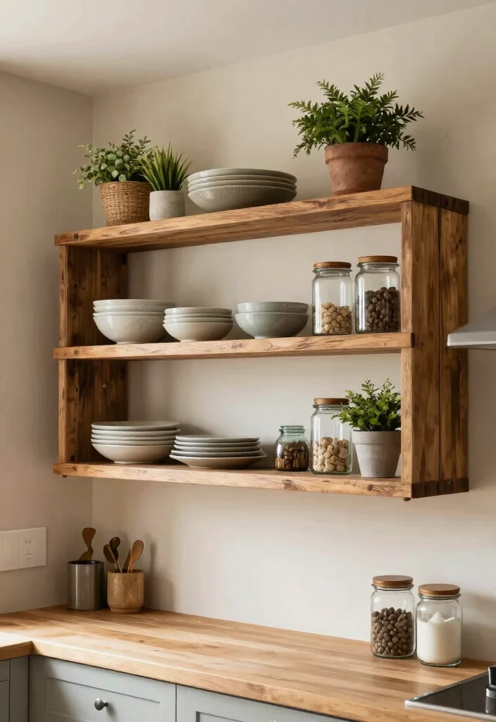 12 Earth Tone Kitchen Ideas with Natural Warmth 40 12 Earth Tone Kitchen Ideas with Natural Warmth 10. Beautiful Open Shelving 0