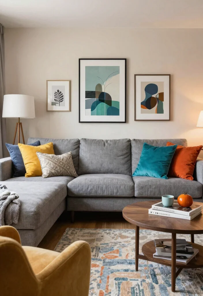 12 Gray Living Room Ideas with a Pop of Color Conclusion 0