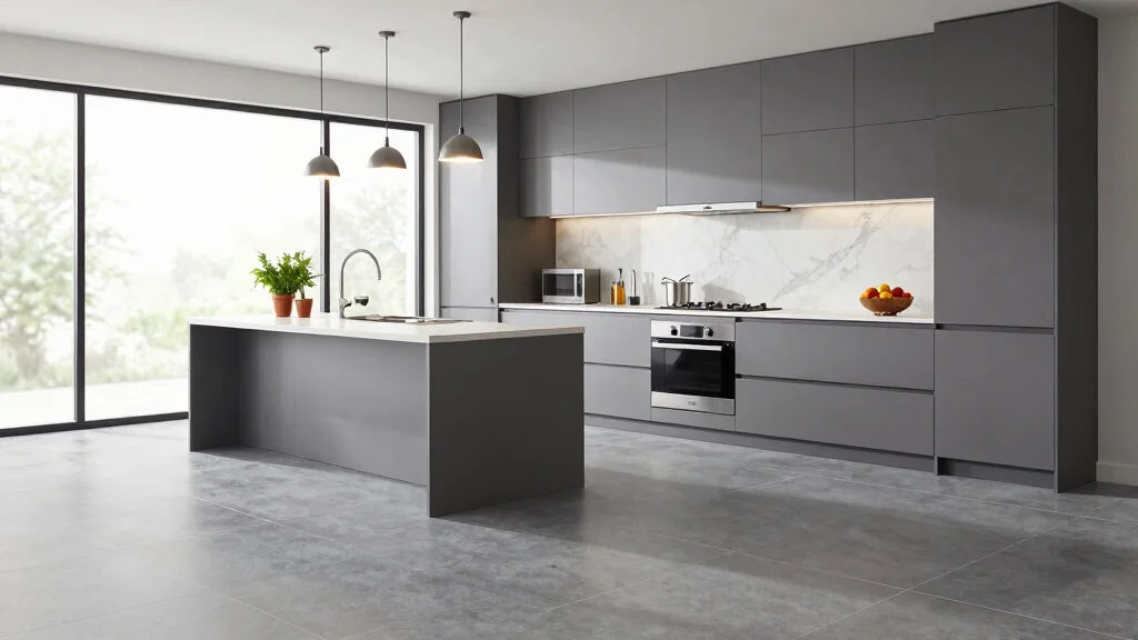 12 Grey Kitchen Flooring Ideas for a Neutral Base