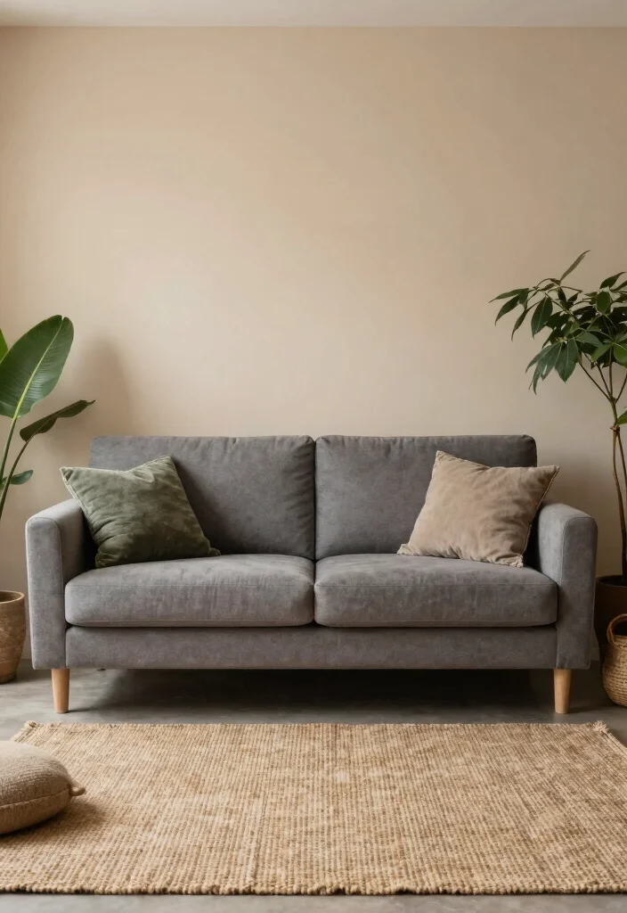 12 Grey Sofa Living Room Ideas for Easy Styling 47 12 Grey Sofa Living Room Ideas for Easy Styling 7. Earthy Neutrals 0