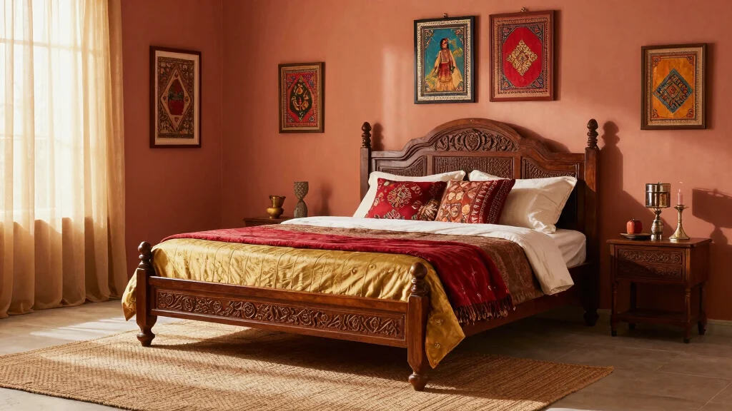 12 Indian Bedroom Colour Ideas with Warm Tones