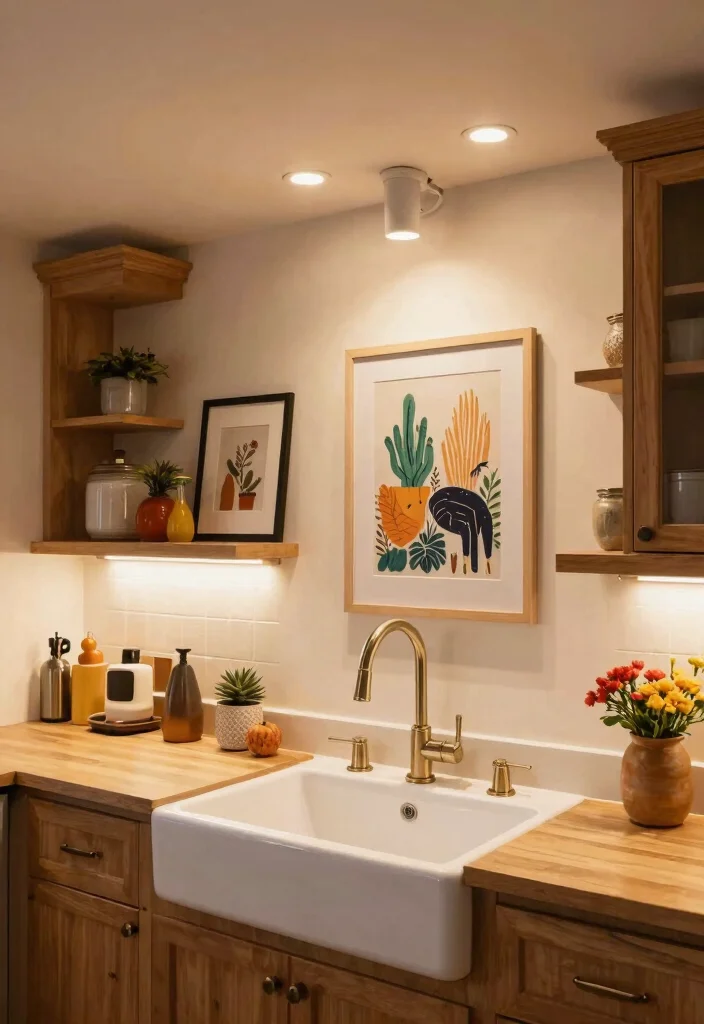 12 Kitchen Lighting Ideas Over the Sink Area 8. Layered Lighting Solutions 0