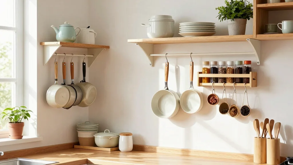 12 Kitchen Rack and Shelf Ideas for Organized Storage