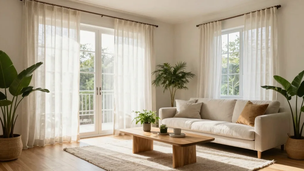 12 Living Room Curtain Ideas for Light and Privacy