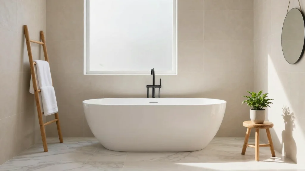 12 Neutral Bathroom Tile Ideas for a Calm Modern Base