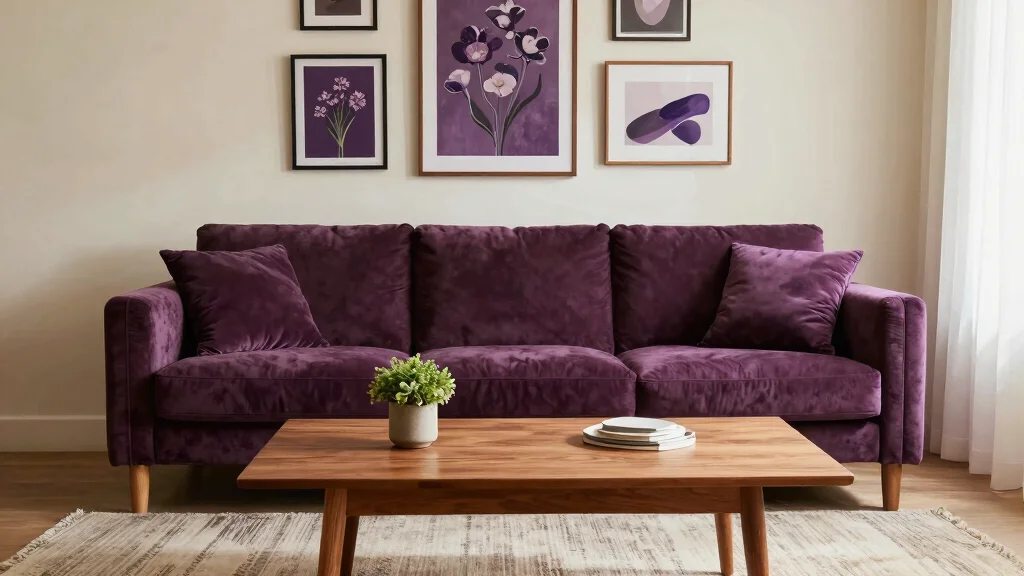 12 Plum Living Room Ideas with Rich Color Mood