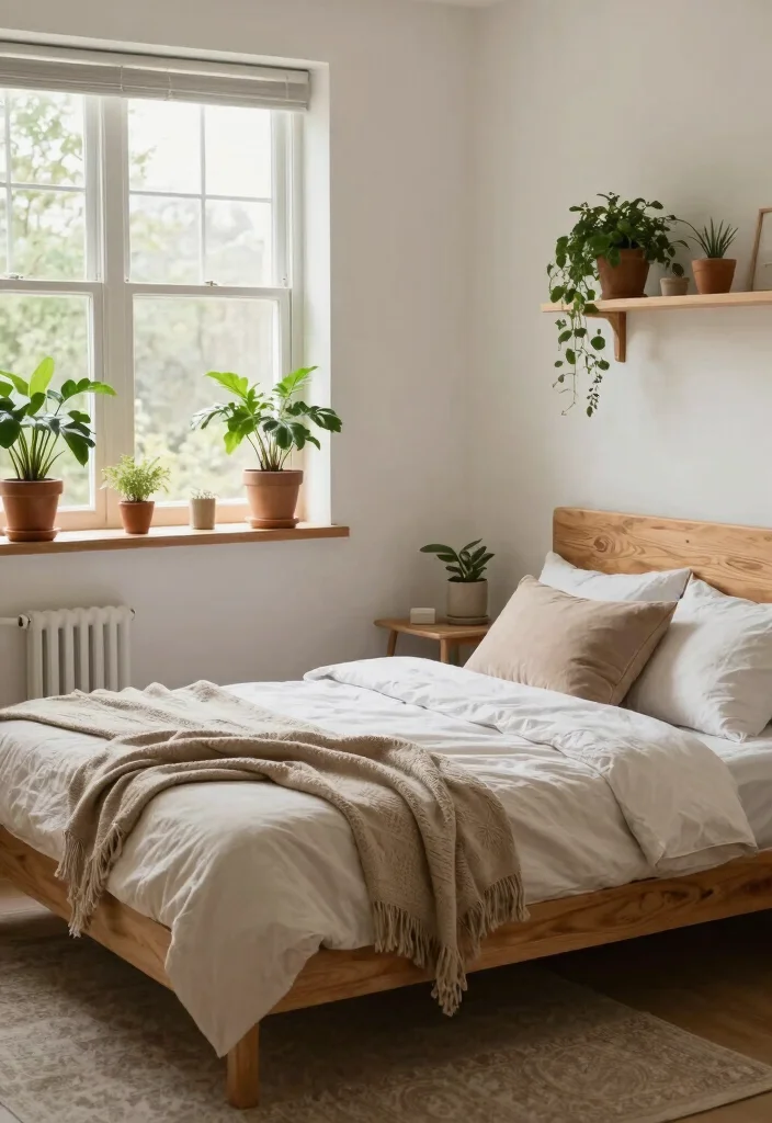 12 Pottery Barn Bedroom Ideas with Cozy Luxury Style 9. Incorporate Natural Elements 0