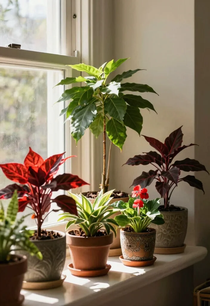 12 Red Living Room Decor Ideas with Strong Personality 50 12 Red Living Room Decor Ideas with Strong Personality 10. Red Plants and Flowers 0