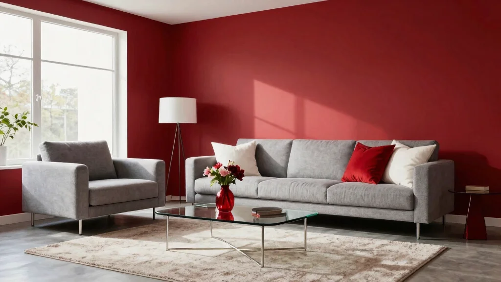 12 Red Living Room Decor Ideas with Strong Personality