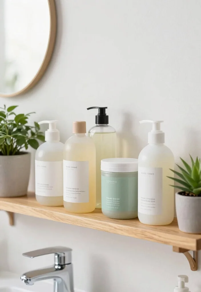 12 Rental Bathroom Ideas That Are Easy to Reverse 11. Eco Friendly Cleaning Products 0