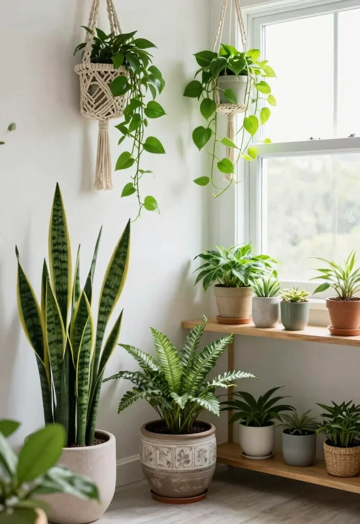 12 Rental Bathroom Ideas That Are Easy to Reverse 5. Indoor Plants 0