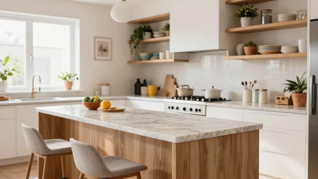 12 Small Kitchen Peninsula Ideas for Extra Counter Space