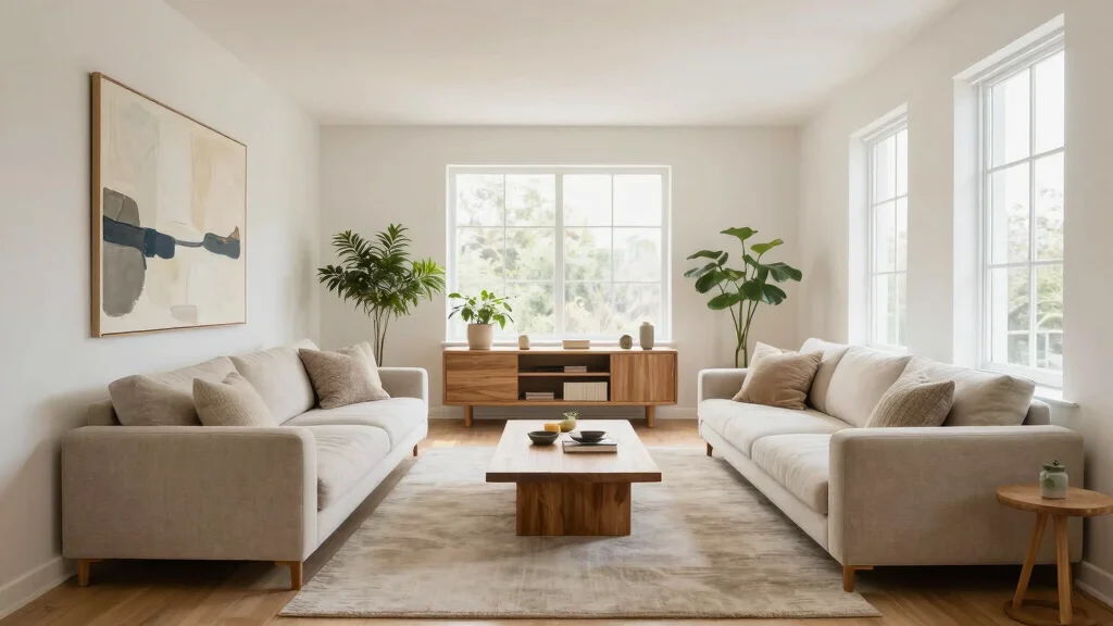 12 Small Long Living Room Ideas with Better Balance