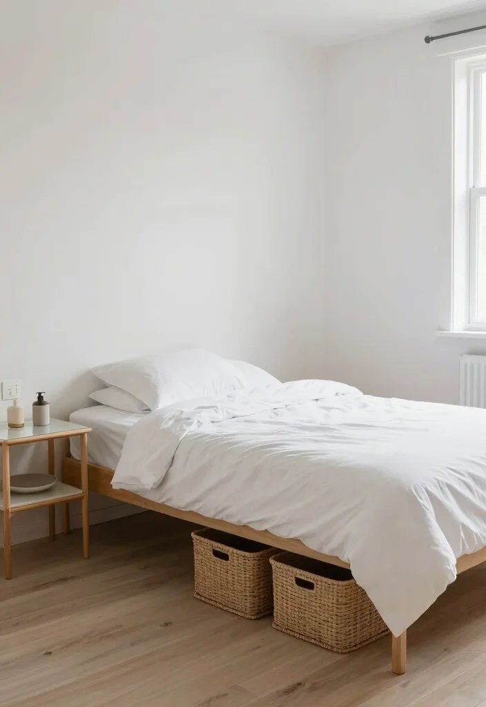 12 Small Main Bedroom Ideas That Feel Balanced 61 12 Small Main Bedroom Ideas That Feel Balanced 11. Keep it Clutter Free 0
