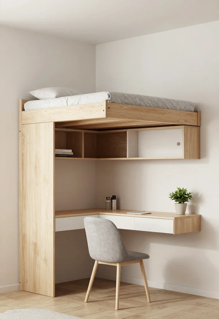12 Small Main Bedroom Ideas That Feel Balanced 2 12 Small Main Bedroom Ideas That Feel Balanced 2. Opt for Space Saving Furniture 0