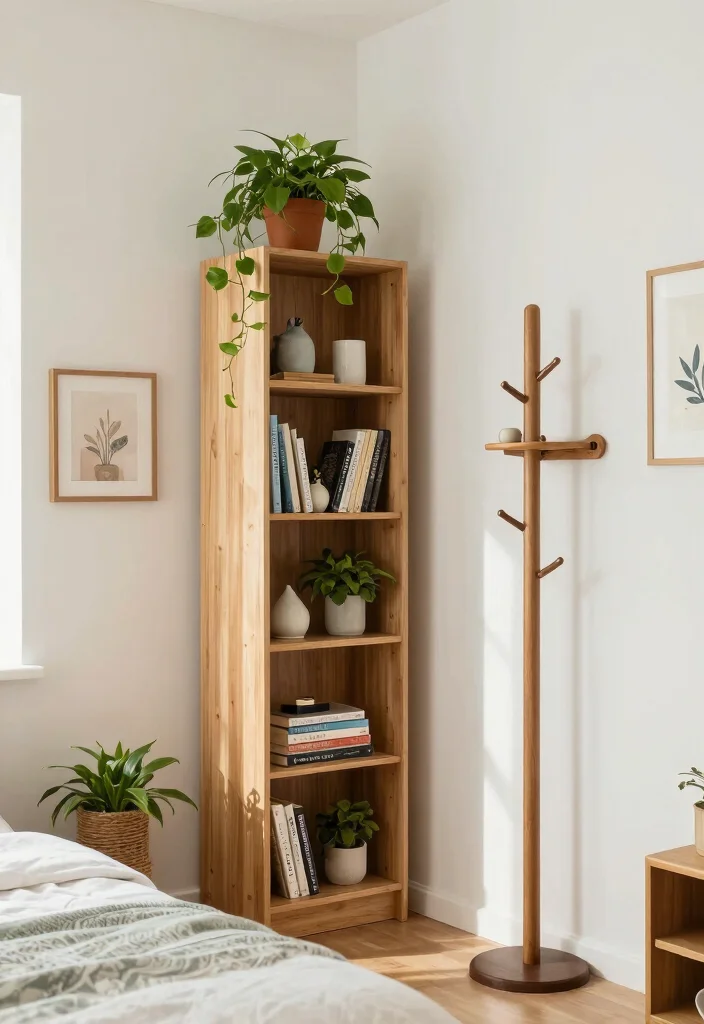 12 Small Main Bedroom Ideas That Feel Balanced 14 12 Small Main Bedroom Ideas That Feel Balanced 4. Utilize Vertical Space 0